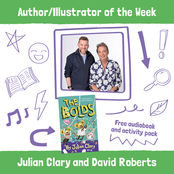 Julian Clary and David Roberts