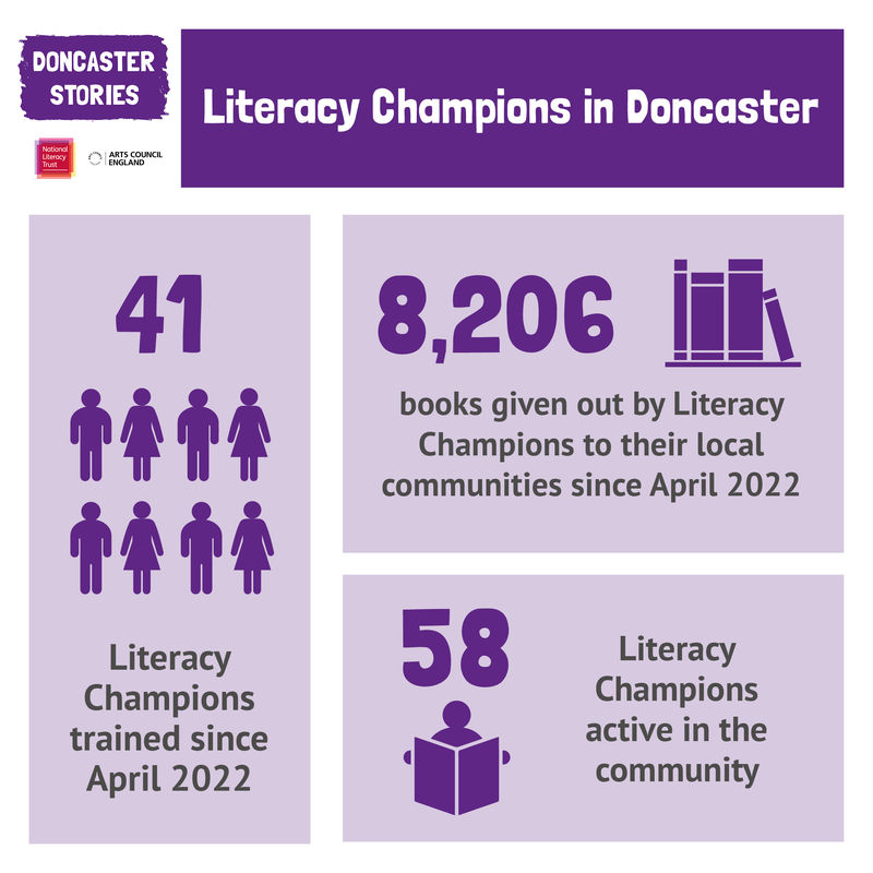 Doncaster Stories celebrates Volunteers' Week National Literacy Trust