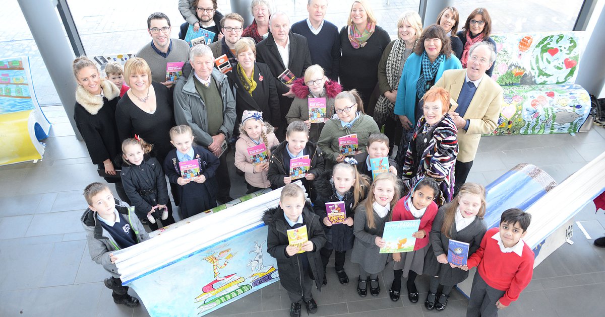 BookBenches designed by Middlesbrough schools unveiled at BookBenches designed by Middlesbrough schools unveiled at
