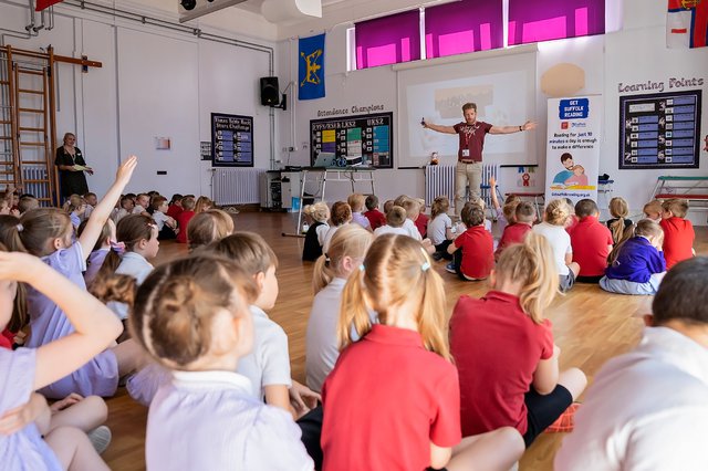 Lowestoft author returns to his primary school to promote Summer ...