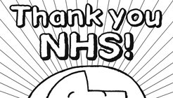 Nick Sharratt NHS thank you