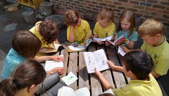 Pupils at Robsack Wood Primary Academy show us how they drop everything and read.jpg