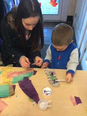 Step by Step Childcare - parent and child