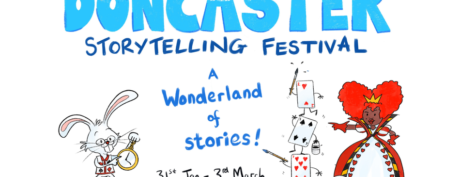 Doncaster Storytelling festival webanner 2022