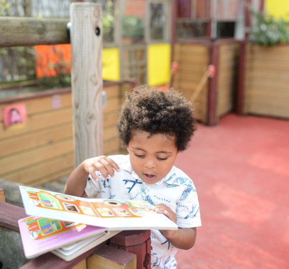 EWT @ 2 - baby with book
