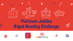 Platinum Jubilee reading challenge banner