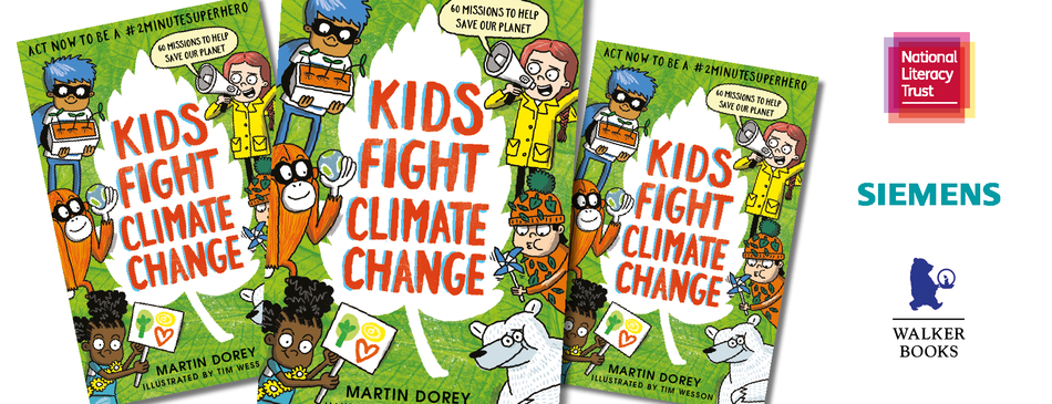 Kids Fight Climate change 3 books