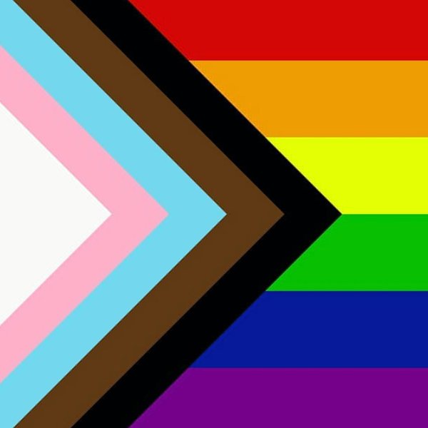 LGBTQ+ pride flag